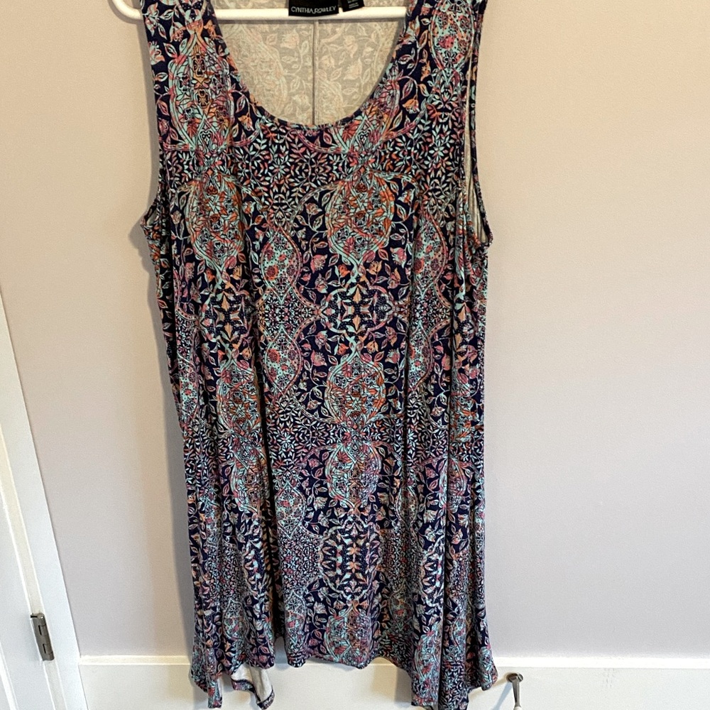 Plus size Cynthia Rowley knee length dress